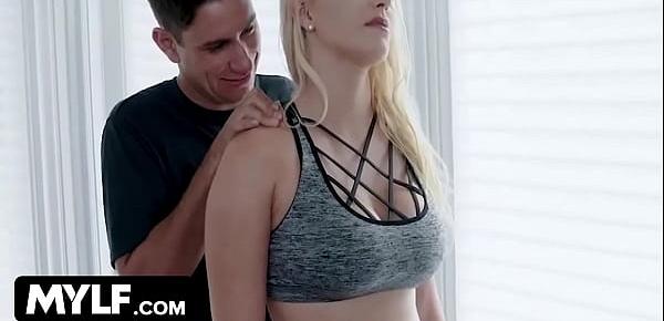  Married Woman Vanessa Cage Seduces Her Personal Trainer